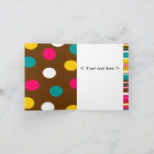 Carte d'anniversaire à la mode ! (Intérieur)