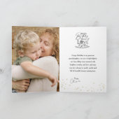 Carte d'anniversaire à l'aquarelle minimaliste Pet (Intérieur)