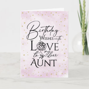 Carte d'anniversaire à l'aquarelle minimaliste pou
