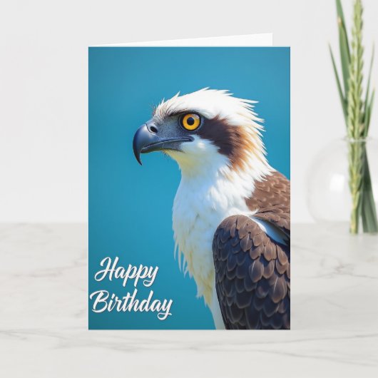 Carte d'anniversaire à l'œil d'or (Devant)