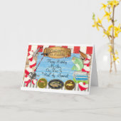 Carte d'anniversaire à mon fils spécial (Fleur jaune)