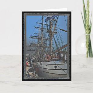 Carte d'anniversaire à Port