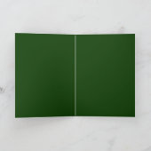 Carte d'anniversaire à sequins dorés et émeraude S (Intérieur)