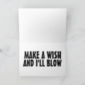 CARTE D'ANNIVERSAIRE À SOUFFLER (Intérieur)