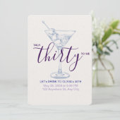 Carte d'anniversaire à thème toast (Debout devant)