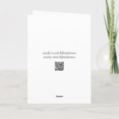 Carte d'anniversaire - À une arrière-petite-fille  (Dos)