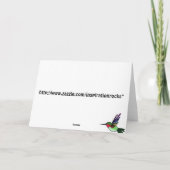 Carte d'anniversaire AC- Crazy Cats (Dos)