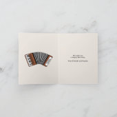 Carte d'anniversaire Accordion (Intérieur)