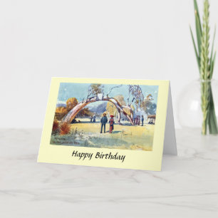 Carte d'anniversaire - Adélaïde, Australie du Sud