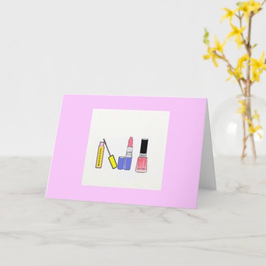 Carte d'anniversaire Ado (Fleur jaune)