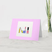 Carte d'anniversaire Ado (Devant)