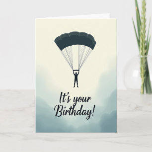 Carte d'anniversaire aérienne