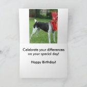carte d'anniversaire affectueuse (Intérieur)