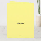 Carte d'anniversaire afro-américaine de la femme n (Dos)