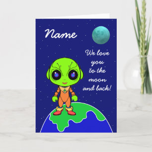 Carte d'anniversaire Alien par Jo Images