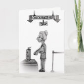 Carte d'anniversaire amusante (Devant)