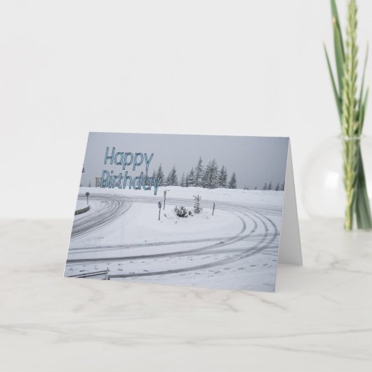 Carte d'anniversaire amusante (Devant)