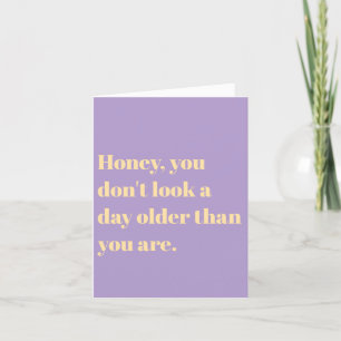 Carte d'anniversaire amusante