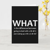 Carte d'anniversaire amusante (Fleur jaune)