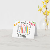 carte d'anniversaire amusante (Fleur jaune)