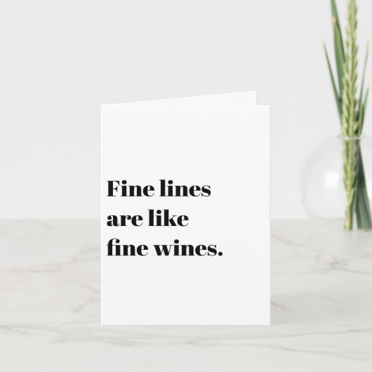 Carte d'anniversaire amusante (Devant)