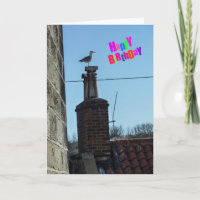 Carte d'anniversaire amusante