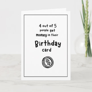 Carte d'anniversaire amusante