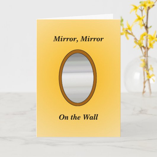 Carte d'anniversaire amusante (Fleur jaune)