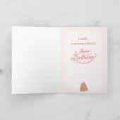 Carte d'anniversaire amusante (Intérieur)