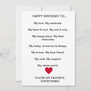Carte d'anniversaire amusante