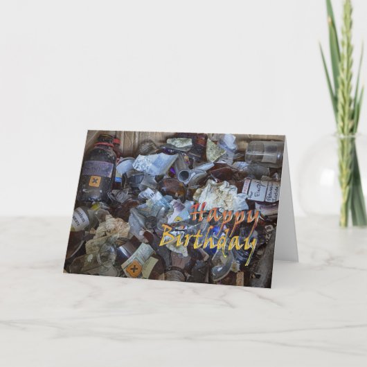 Carte d'anniversaire amusante (Devant)