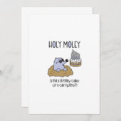 Carte d'anniversaire amusante (Devant / Derrière)