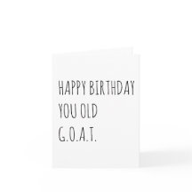 Carte d'anniversaire amusante