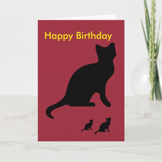 Carte d'anniversaire amusante (Devant)