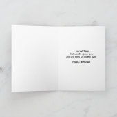 Carte d'anniversaire amusante (Intérieur)