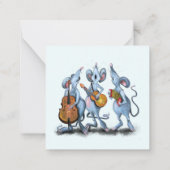Carte d'anniversaire amusante avec Musique Mouse B (Dos)