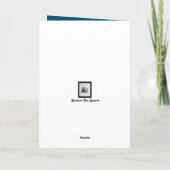 Carte d'anniversaire amusante avec une jolie coque (Dos)