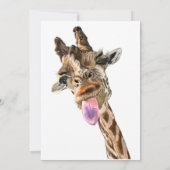 Carte d'anniversaire amusante avec une joyeuse Gir (Dos)