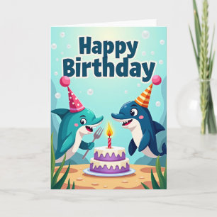 Carte d'anniversaire Amusante Bulles