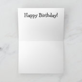 Carte d'anniversaire amusante : Chats sur une voit (Intérieur)