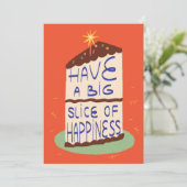 Carte d'anniversaire amusante et joyeuse (Debout devant)