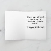 Carte d'anniversaire amusante Geezer de la vieille (Intérieur)