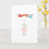 Carte d'anniversaire amusante pour le conjoint (Fleur jaune)