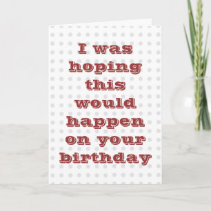 Carte d'anniversaire amusante pour les Inséparable