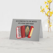 Carte d'anniversaire amusante pour les joueurs d'A (Fleur jaune)