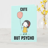 CARTE D'ANNIVERSAIRE AMUSANTE POUR SOEUR, MORTE MA (Fleur jaune)