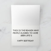 Carte d'anniversaire amusante pour un élève (Intérieur)