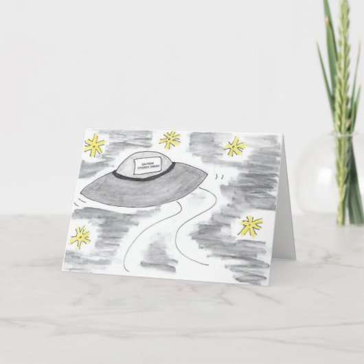 Carte d'anniversaire amusante pour un élève (Devant)