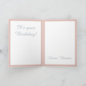 Carte d'anniversaire animal Penguin Confetti (Intérieur)