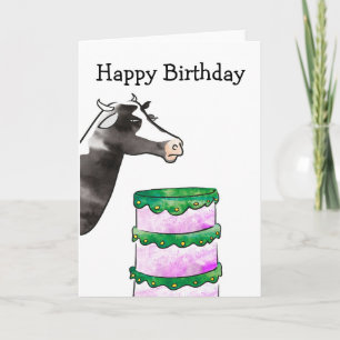 Carte d'anniversaire animale
